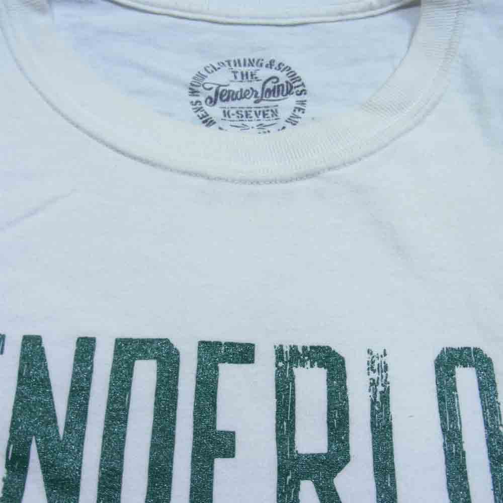 TENDERLOIN テンダーロイン T-TEE TOKYO プリント 半袖 Tシャツ ホワイト系 L【中古】