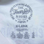 TENDERLOIN テンダーロイン T-TEE ロゴ プリント 半袖 Tシャツ ホワイト系 XL【中古】
