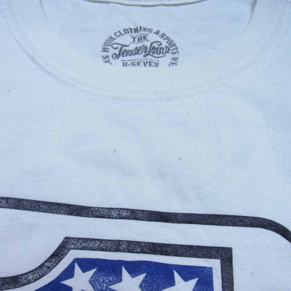 TENDERLOIN テンダーロイン T-TEE No.1 プリント 長袖 Tシャツ ホワイト系 XL【中古】