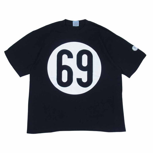 TENDERLOIN テンダーロイン T-TEE 69 サークル69 半袖 Tシャツ ブラック系 XL【中古】