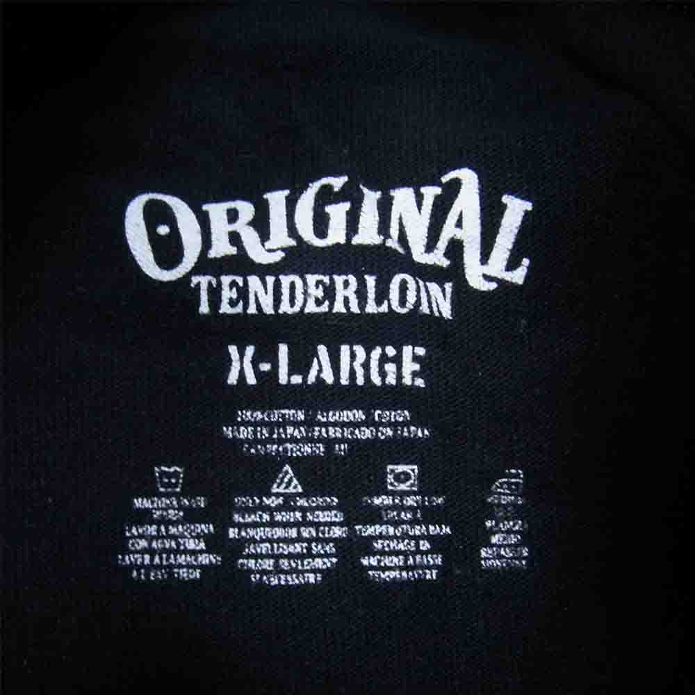 TENDERLOIN テンダーロイン T-TEE 69 サークル69 半袖 Tシャツ ブラック系 XL【中古】