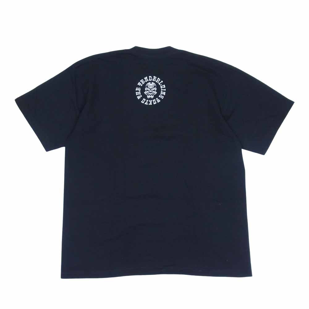 TENDERLOIN テンダーロイン T-TEE QB ボルネオスカル 半袖Tシャツ ブラック系 XL【中古】
