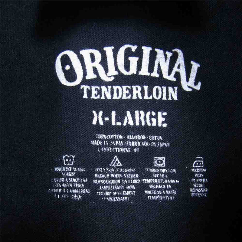 テンダーロイン  TEE QB ブラック　新品未使用　XL