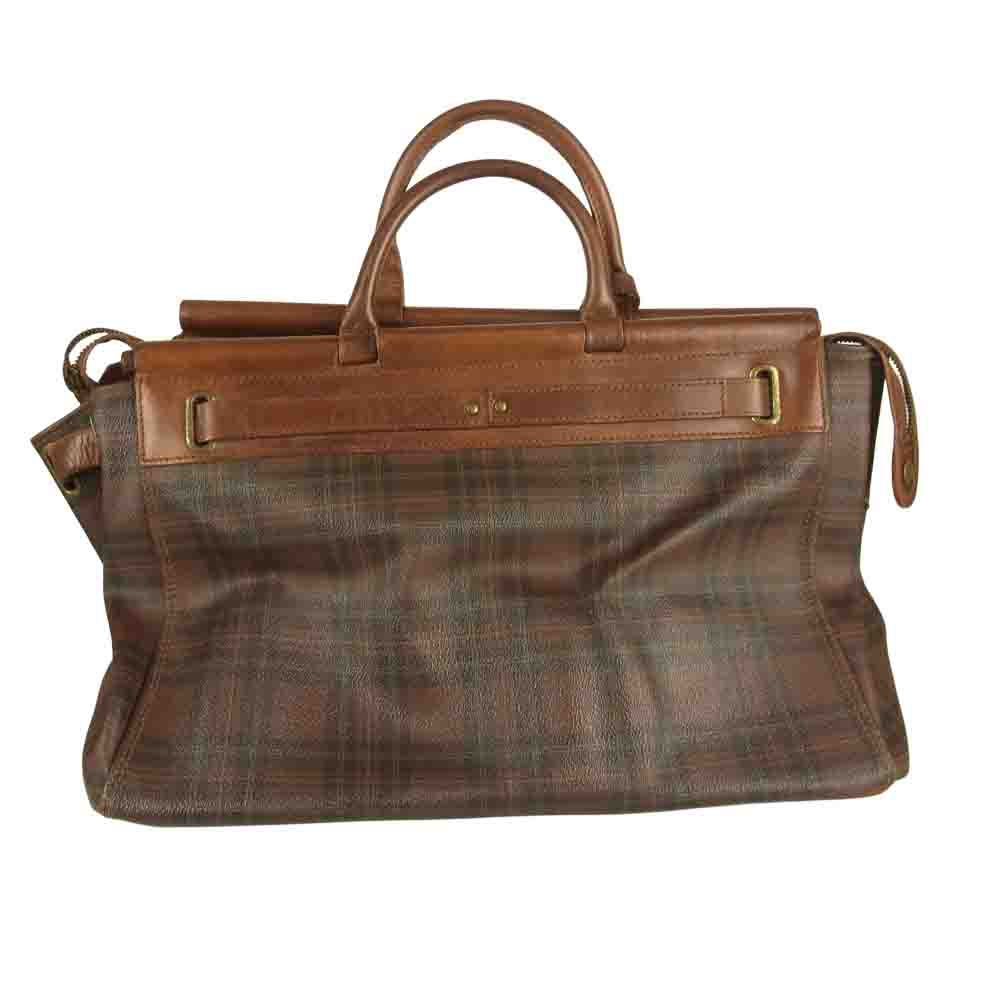 POLO RALPH LAUREN ポロ・ラルフローレン レザー 切替 チェック