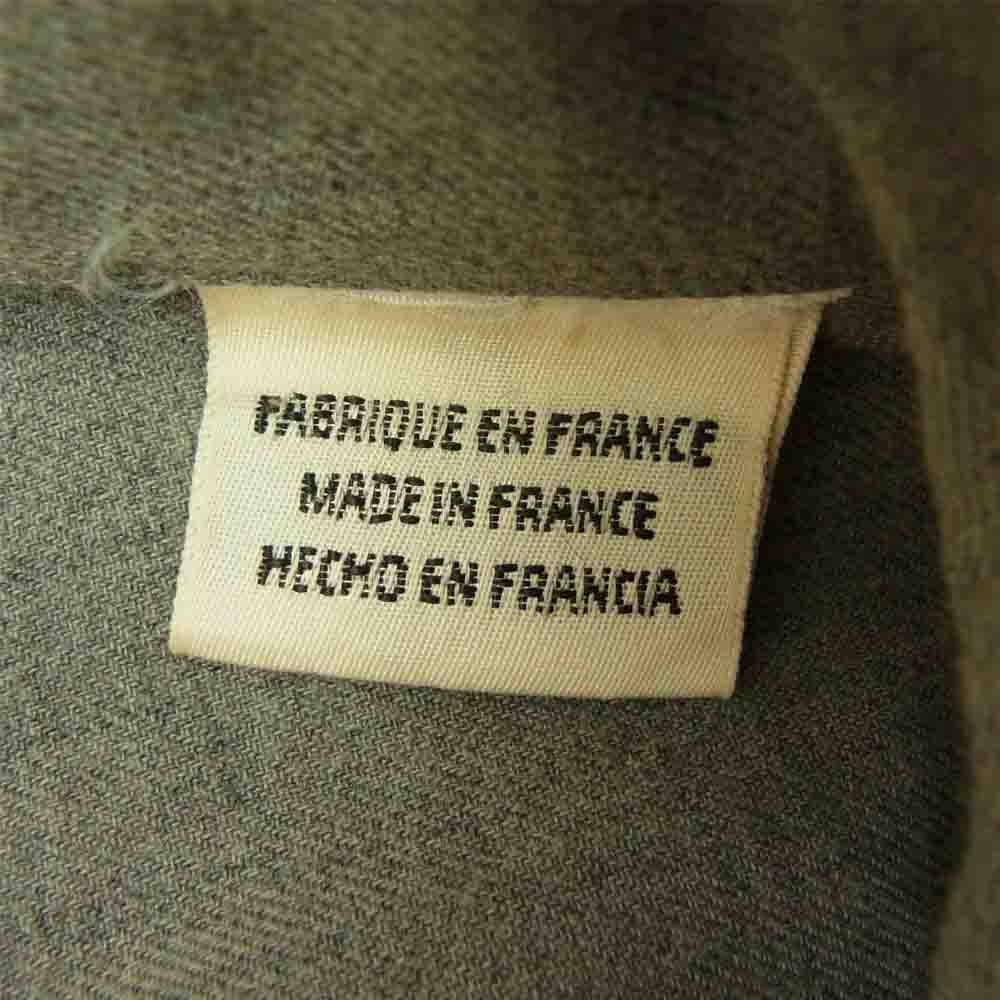 HERMES エルメス ソルド品 フランス製  グレー系 S【中古】