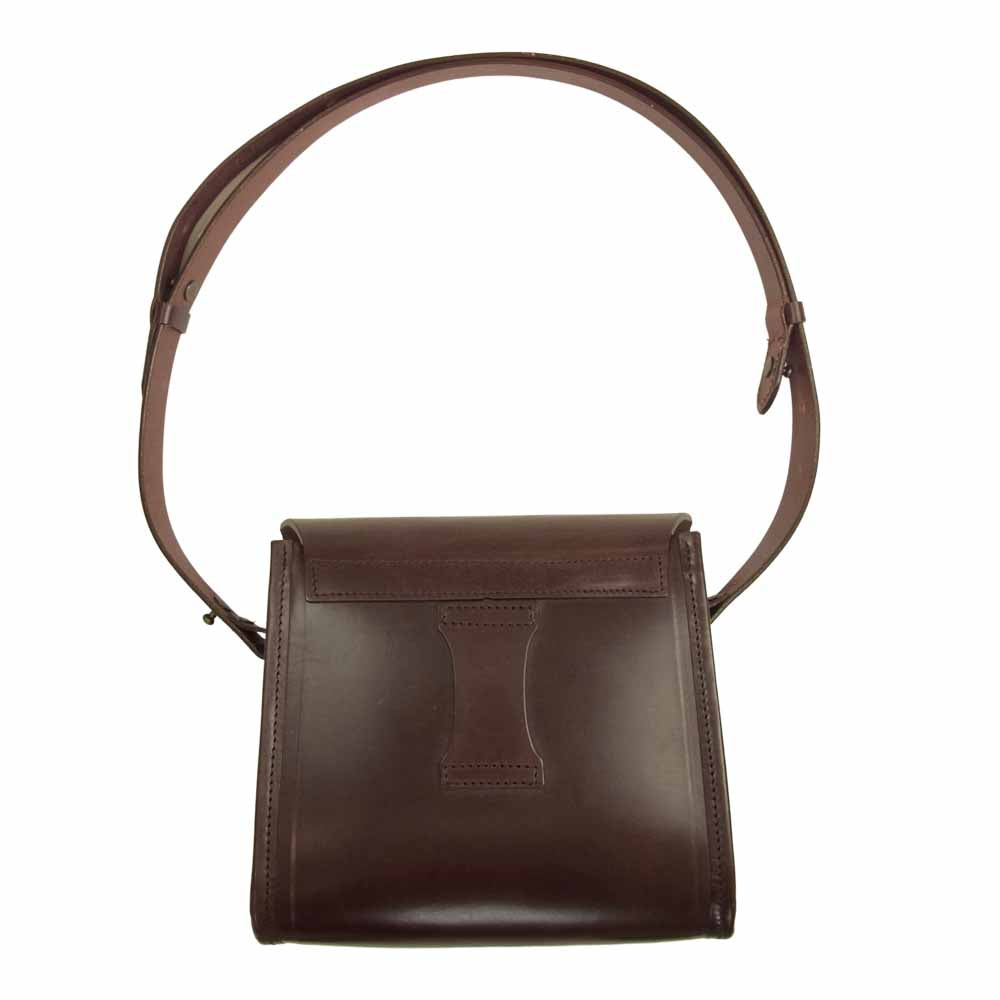 GUILD OF CRAFTS ギルドオブクラフツ レザー ショルダー バッグ ブラウン系【極上美品】【中古】