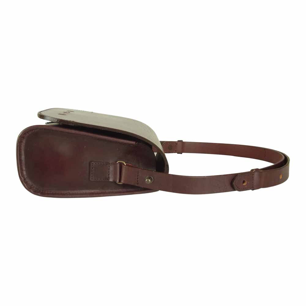 GUILD OF CRAFTS ギルドオブクラフツ レザー ショルダー バッグ ブラウン系【極上美品】【中古】