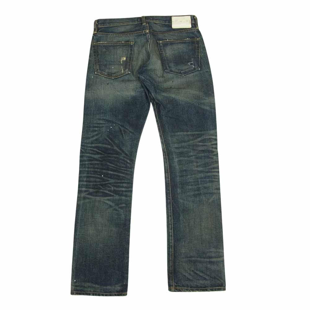 Ron Herman ロンハーマン 222060105-1836 SUPERIOR 2 USED加工 ストレート デニム パンツ インディゴブルー系 29【中古】