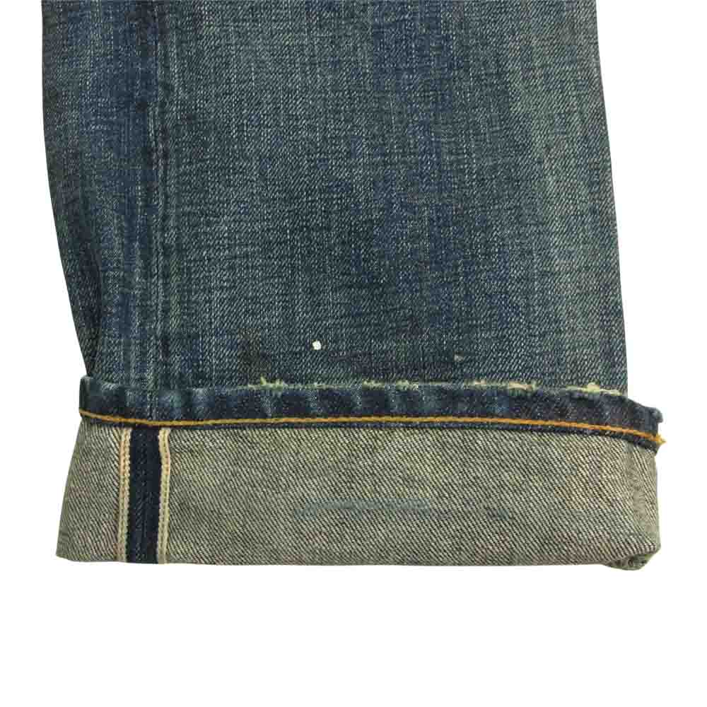 Ron Herman ロンハーマン 222060105-1836 SUPERIOR 2 USED加工 ストレート デニム パンツ インディゴブルー系 29【中古】