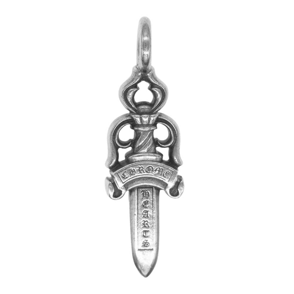 CHROME HEARTS クロムハーツ（原本無） DBL DAGGER ダブルダガー ペンダント シルバー系【中古】