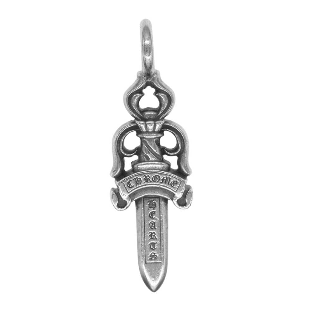 CHROME HEARTS クロムハーツ（原本無） DBL DAGGER ダブルダガー ペンダント シルバー系【中古】