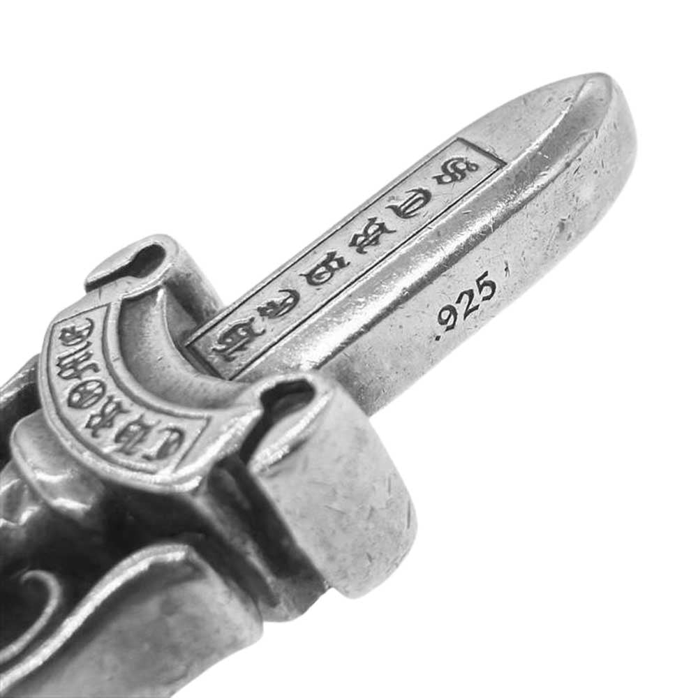 CHROME HEARTS クロムハーツ（原本無） DBL DAGGER ダブルダガー ペンダント シルバー系【中古】