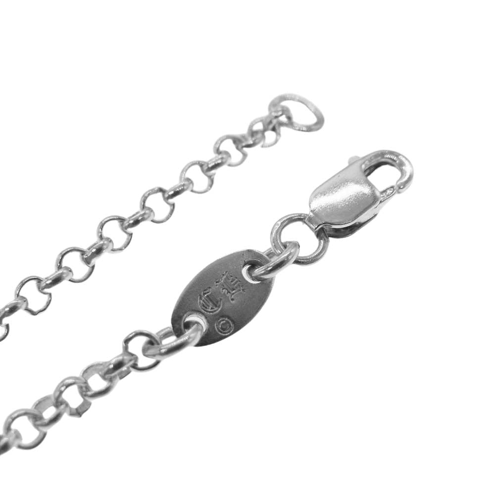 CHROME HEARTS クロムハーツ（原本無） NECKCHAIN R18 ロールチェーン 18インチ シルバー系【中古】