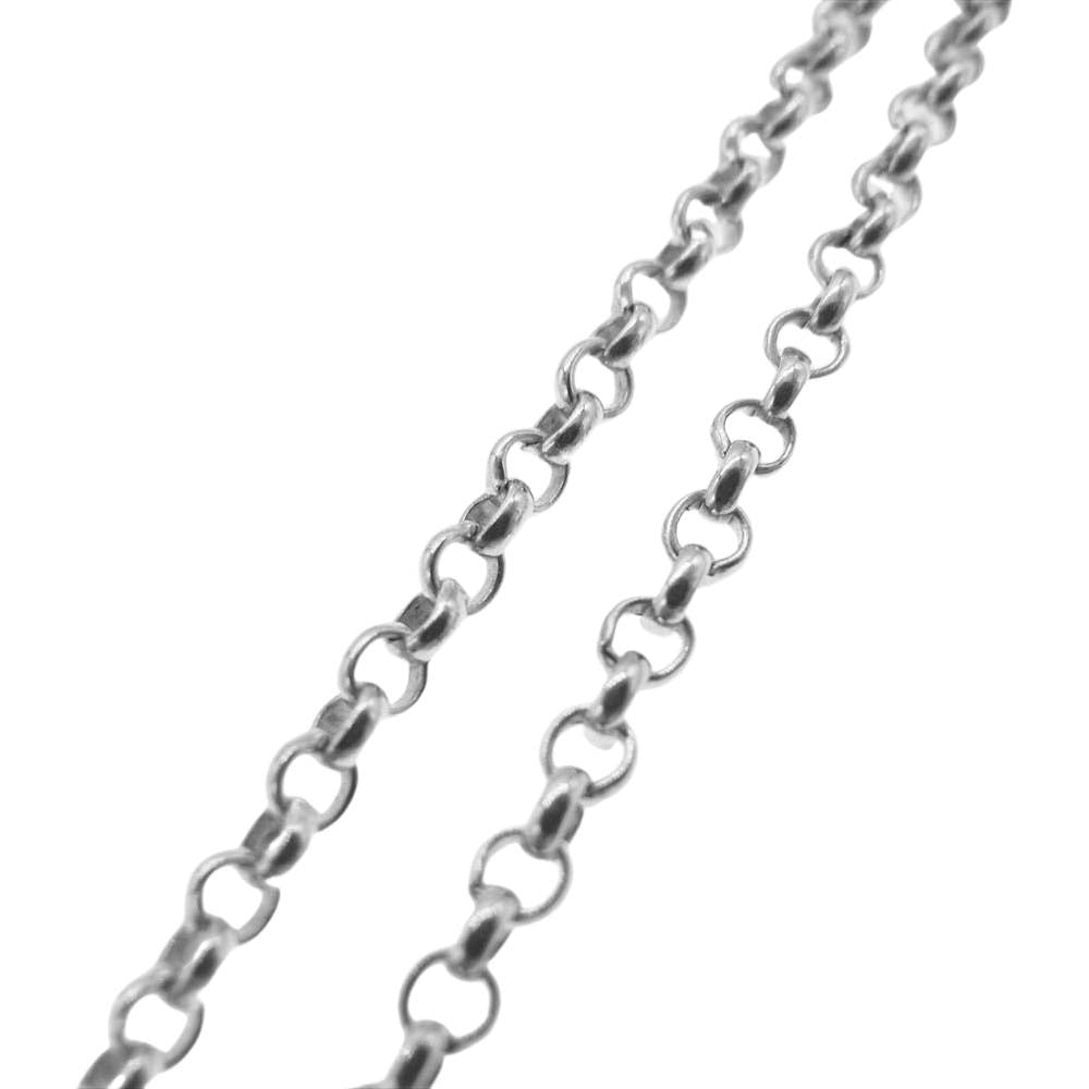 CHROME HEARTS クロムハーツ（原本無） NECKCHAIN R18 ロールチェーン 18インチ シルバー系【中古】