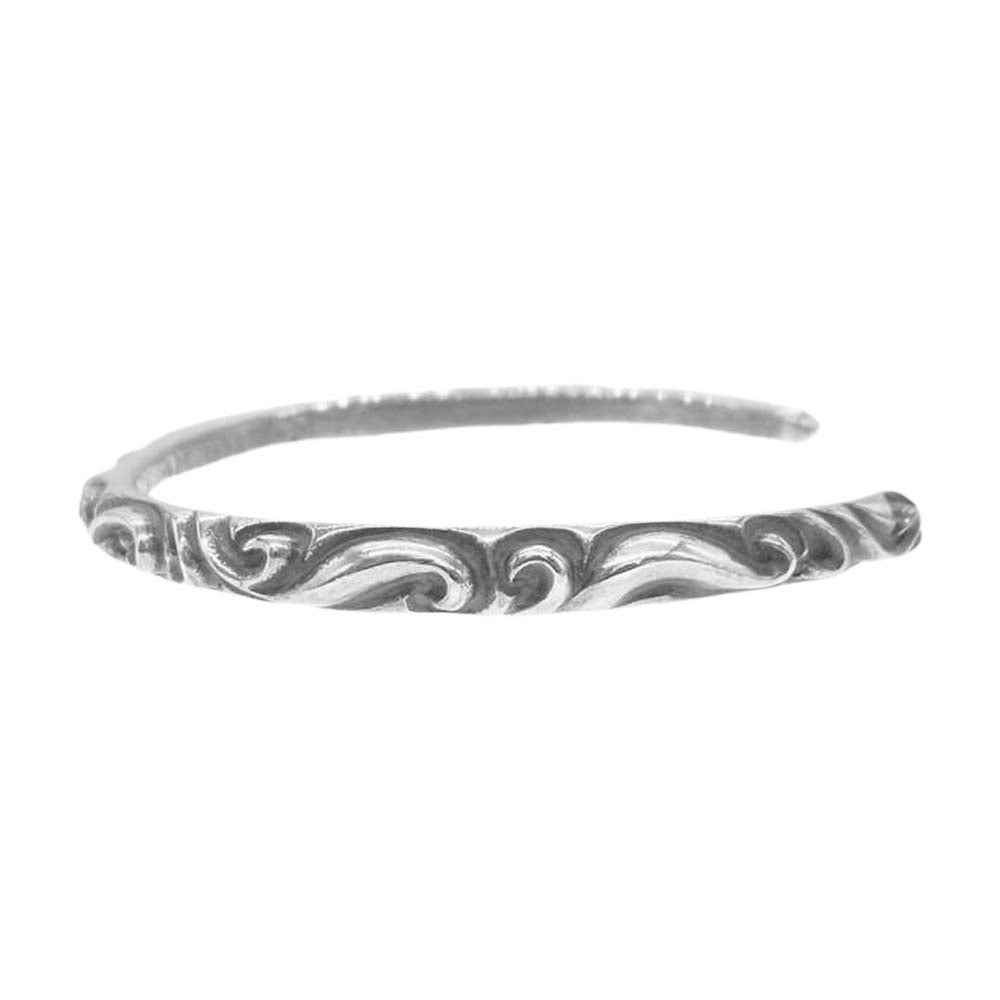 CHROME HEARTS クロムハーツ（原本有） BANGLE SCROLL スクロール バンド バングル シルバー系【中古】