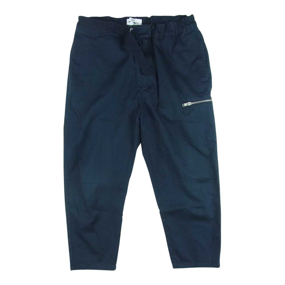 オーエーエムシー I025579 国内正規品 CROPPED REGS TROUSERS PANT クロップド レグ トラウザー パンツ ダークネイビー系 L【中古】