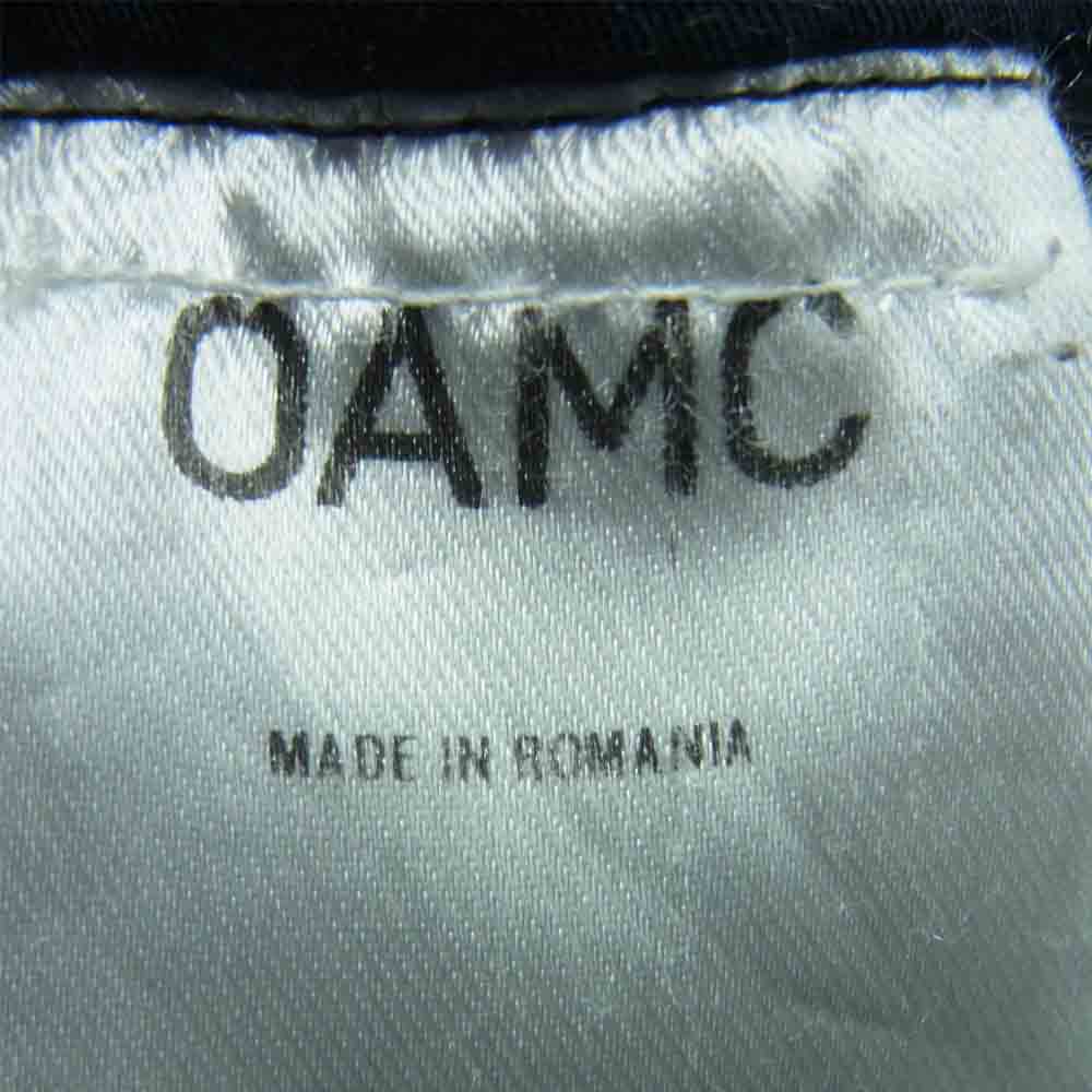 オーエーエムシー I025579 国内正規品 CROPPED REGS TROUSERS PANT クロップド レグ トラウザー パンツ ダークネイビー系 L【中古】