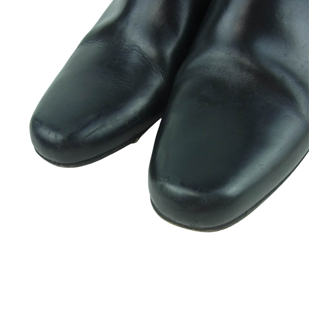 DRIES VAN NOTEN ドリスヴァンノッテン ヒール ミュール パンプス イタリア製 ブラック系 35【中古】