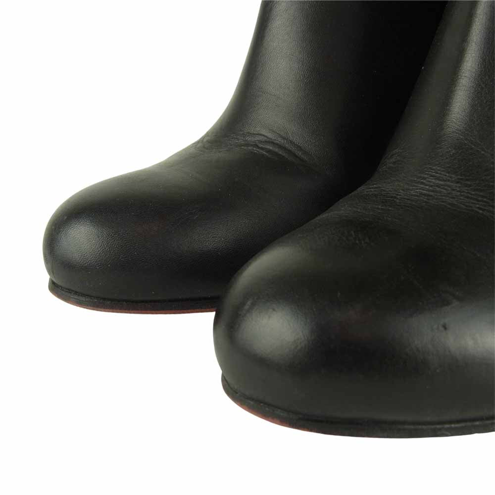 Christian Louboutin クリスチャンルブタン イタリア製 ヒール ブーティ ショート ブーツ ブラック ブラック系 35.5【中古】