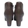 MAISON MARGIELA メゾンマルジェラ 22ライン 58WP0068 イタリア製 peep toe booties オープン トゥ ブーティ ショート ブーツ ダークブラウン系 35【中古】