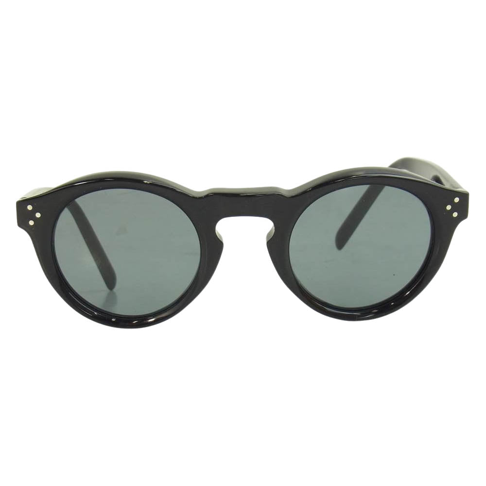 CELINE セリーヌ CL41370/S Bevel Round 807 /G8 オーバルフレーム サングラス ブラック系【中古】