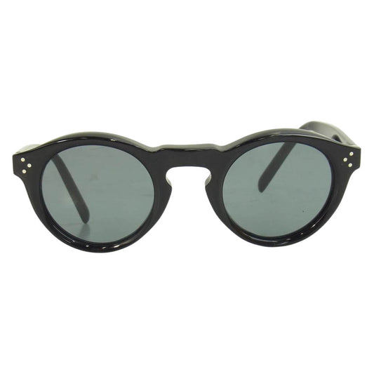 CELINE セリーヌ CL41370/S Bevel Round 807 /G8 オーバルフレーム サングラス ブラック系【中古】