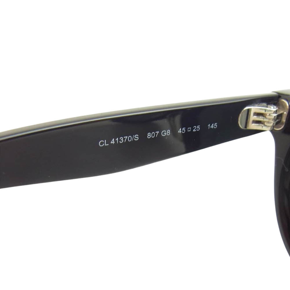 CELINE セリーヌ CL41370/S Bevel Round 807 /G8 オーバルフレーム サングラス ブラック系【中古】