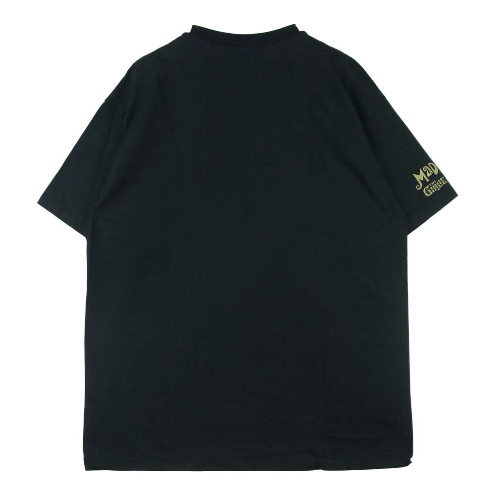 ヘインズ ウルトラウェイト Madonna マドンナ THE GIRLIE SHOW Tour T ツアー 半袖 Tシャツ コットン ブラック系 L【中古】