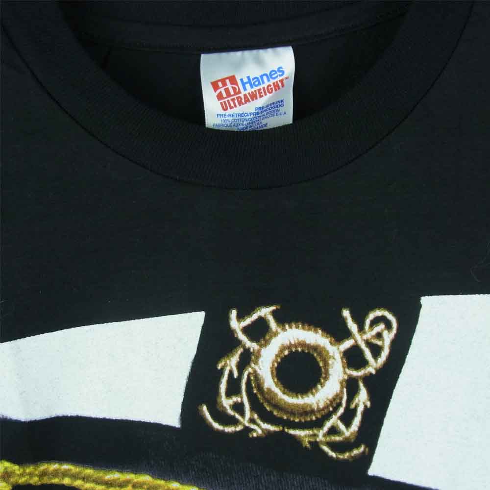 ヘインズ ウルトラウェイト Madonna マドンナ THE GIRLIE SHOW Tour T ツアー 半袖 Tシャツ コットン ブラック系 L【中古】