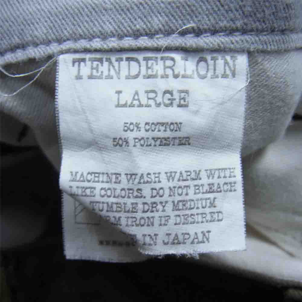 TENDERLOIN テンダーロイン T-BDP T/C ワークパンツ カーキ系 L【中古】