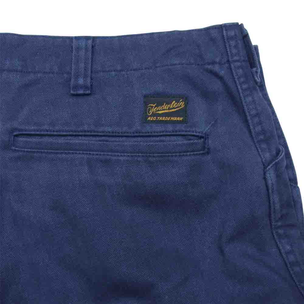 TENDERLOIN テンダーロイン T-BDP T/C ワークパンツ ネイビー系 L【中古】