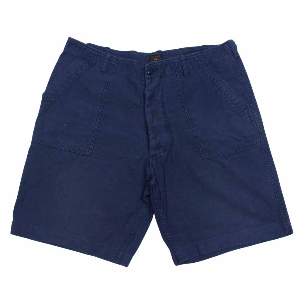 TENDERLOIN テンダーロイン T-ARMY Shorts アーミー ベイカー ショーツ ネイビー系 L【中古】
