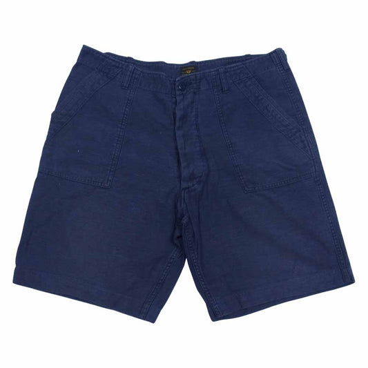TENDERLOIN テンダーロイン T-ARMY Shorts アーミー ベイカー ショーツ ネイビー系 L【中古】