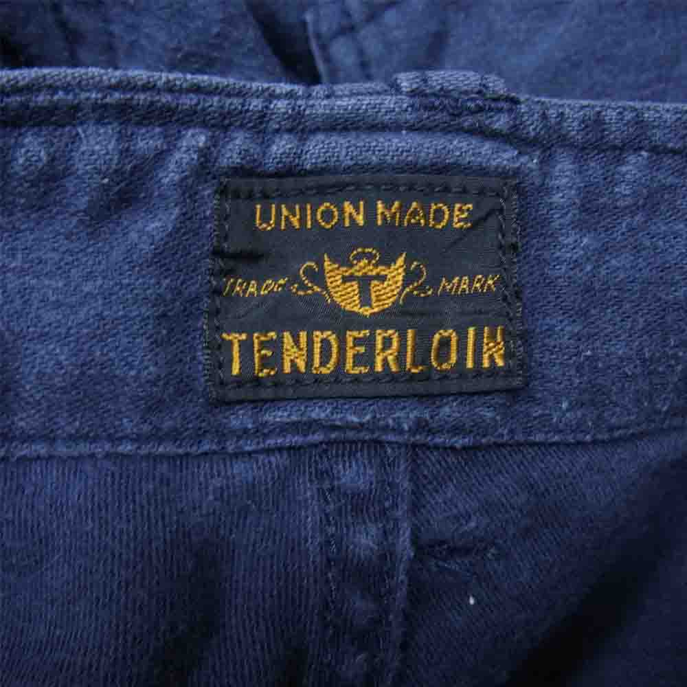 TENDERLOIN テンダーロイン T-ARMY Shorts アーミー ベイカー ショーツ ネイビー系 L【中古】