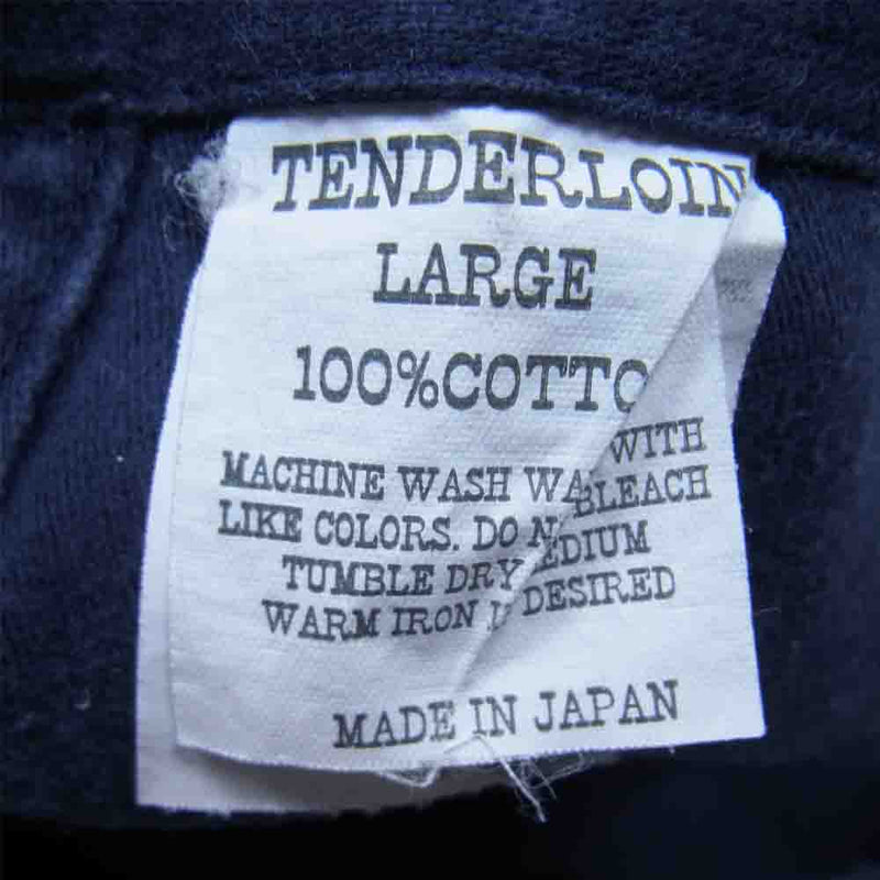 TENDERLOIN テンダーロイン T-ARMY Shorts アーミー ベイカー ショーツ ネイビー系 L【中古】
