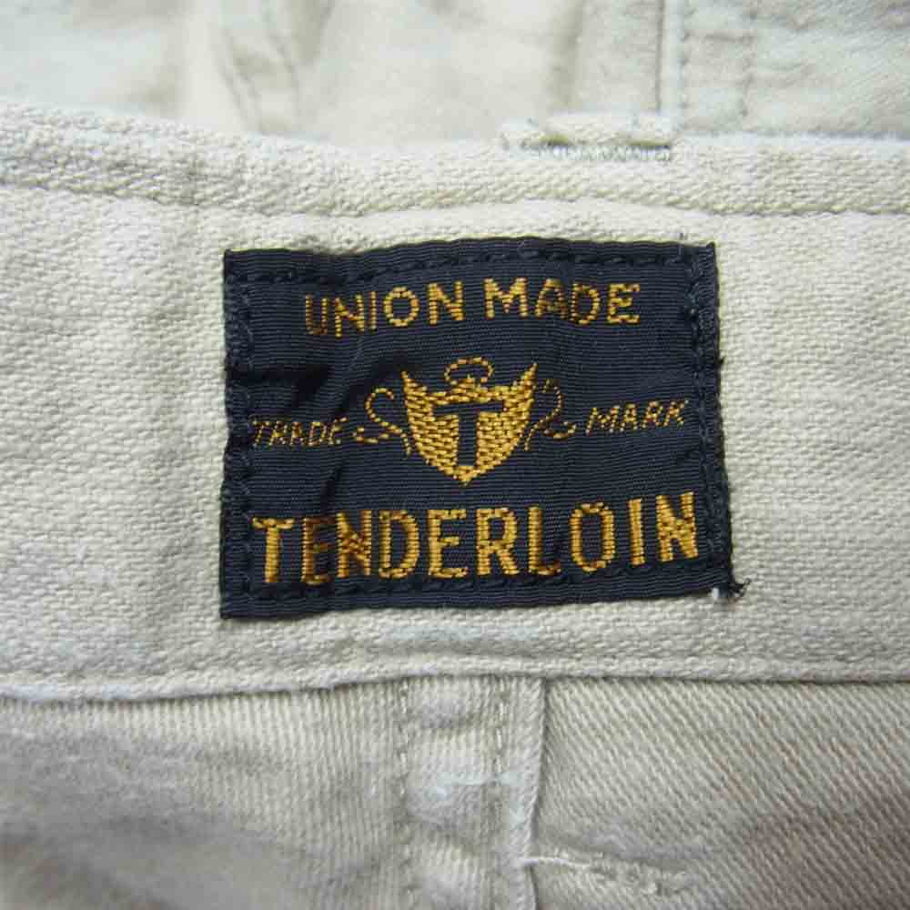 TENDERLOIN テンダーロイン T-ARMY Shorts アーミー ベイカー ショーツ ベージュ系 L【中古】