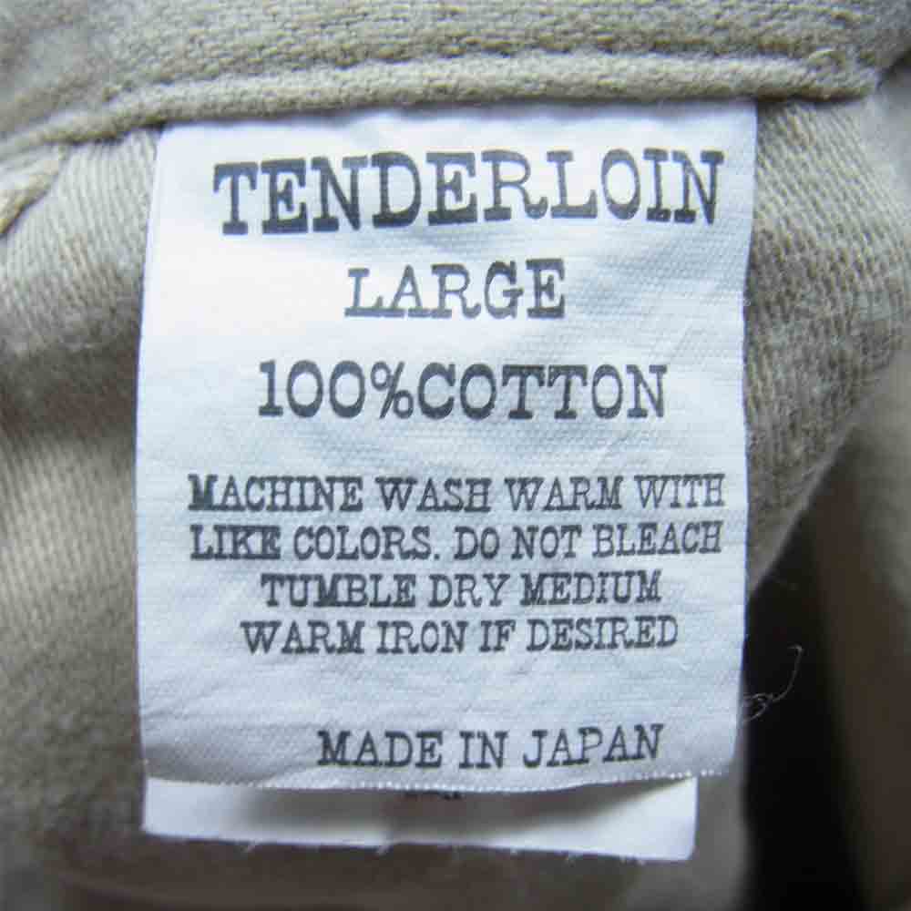TENDERLOIN テンダーロイン T-ARMY Shorts アーミー ベイカー ショーツ ベージュ系 L【中古】