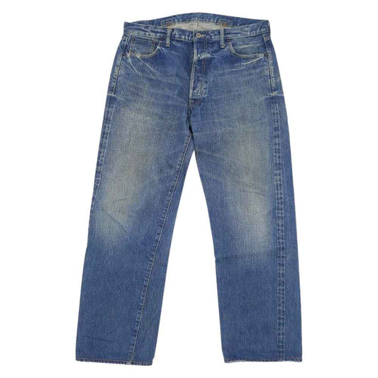 TENDERLOIN テンダーロイン T-RIDERS F ライダース シンチバック デニム パンツ ブルー系 34【中古】