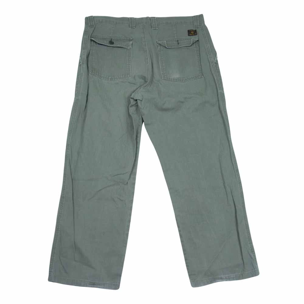 TENDERLOIN テンダーロイン T-HERRINGBONE PNT ヘリンボーン ベイカー パンツ カーキ系 L【中古】