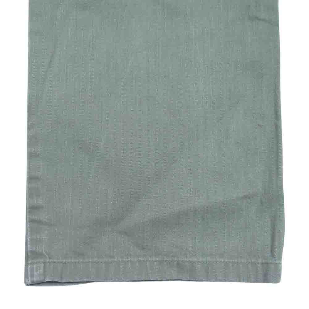 TENDERLOIN テンダーロイン T-HERRINGBONE PNT ヘリンボーン ベイカー パンツ カーキ系 L【中古】