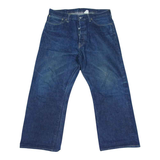 TENDERLOIN テンダーロイン T-RIDERS F ライダース シンチバック 加工 デニムパンツ インディゴブルー系 38【中古】