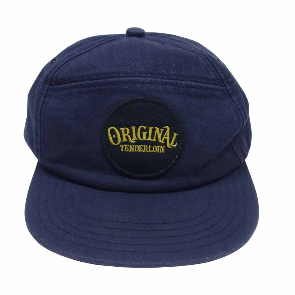 TENDERLOIN テンダーロイン T-6P CAP 6パネル キャップ ネイビー系【中古】