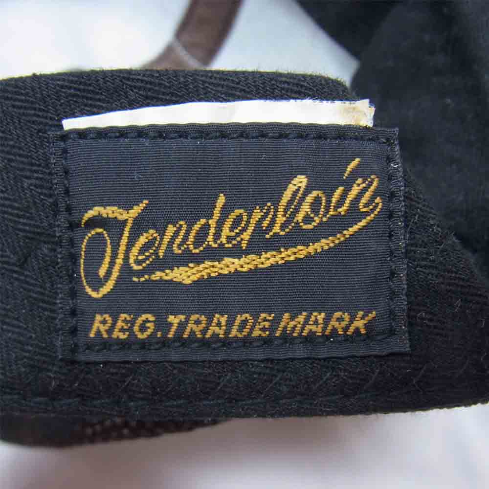 TENDERLOIN テンダーロイン T-TRUCKER CAP PIQUE トラッカー キャップ ピケ ダークブラウン系【中古】
