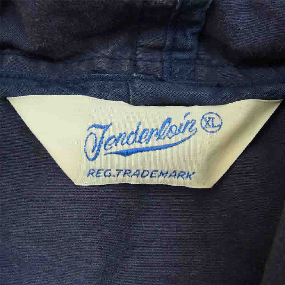 TENDERLOIN テンダーロイン T-STP PARKA プルオーバー パーカー ネイビー系 XL【中古】