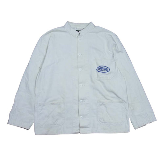 TENDERLOIN テンダーロイン スタンドカラー ワークジャケット オフホワイト系 XL【中古】