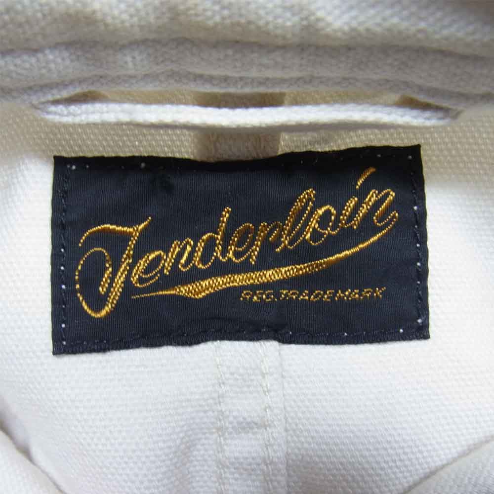 TENDERLOIN テンダーロイン スタンドカラー ワークジャケット オフホワイト系 XL【中古】