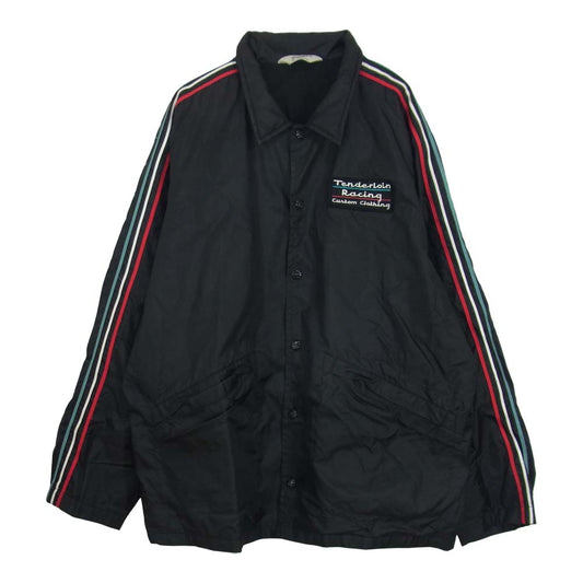 TENDERLOIN テンダーロイン T-RACING COACH JKT コーチ ジャケット ブラック系 XL【中古】