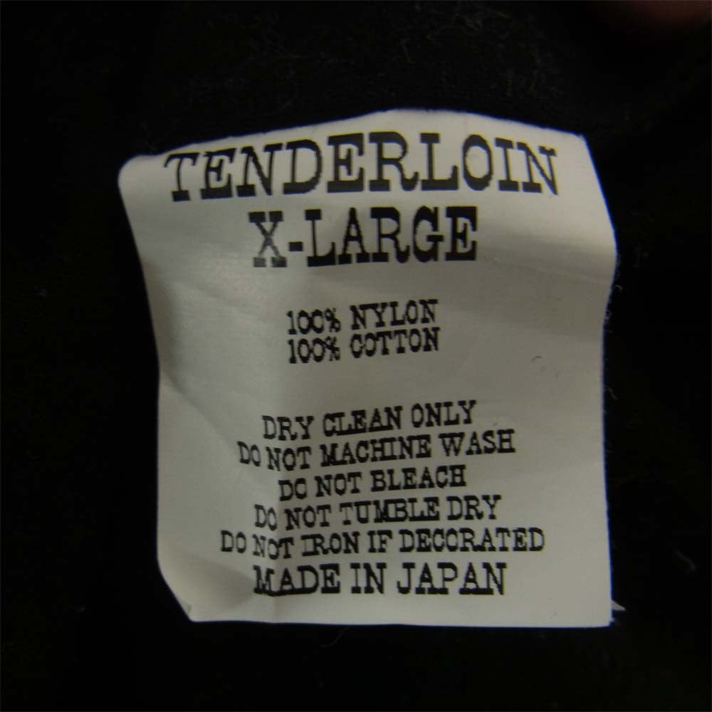 TENDERLOIN テンダーロイン T-RACING COACH JKT コーチ ジャケット ブラック系 XL【中古】