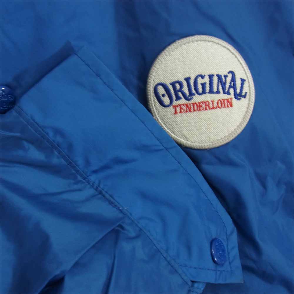 TENDERLOIN テンダーロイン T-COACH 裏ボア コーチ ジャケット ブルー系 XL【中古】