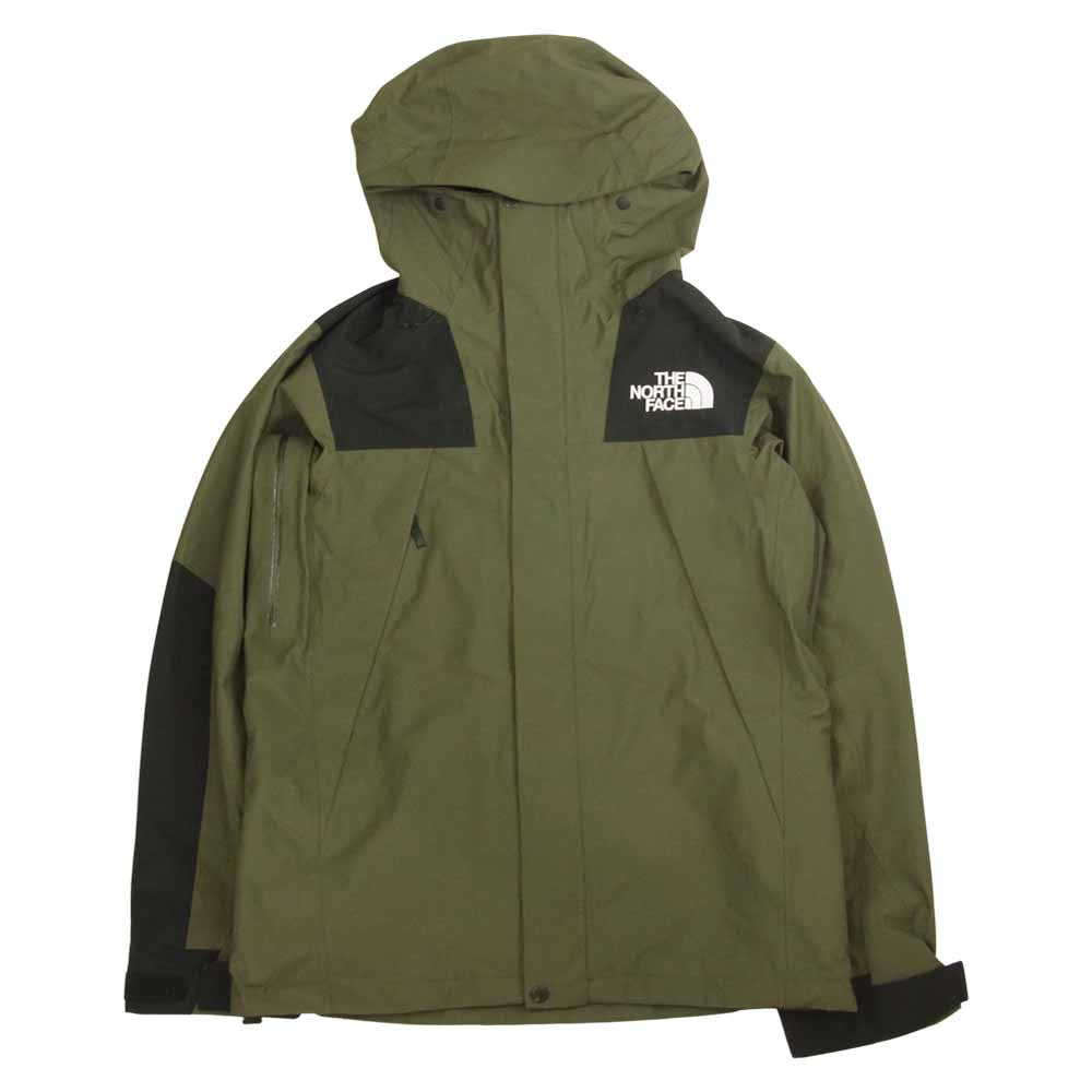 THE NORTH FACE ノースフェイス NP61800 Mountain Jacket ゴアテックス マウンテン ジャケット カーキ系 M【中古】